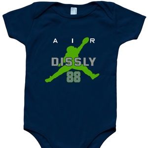 Will Dissly Seattle Seahawks Air Baby Onesie